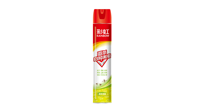 彩虹殺蟲氣霧劑750ml茉莉清香
