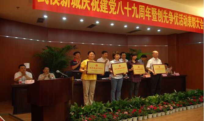 彩虹集團(tuán)被評(píng)為“先進(jìn)基層黨委組織”