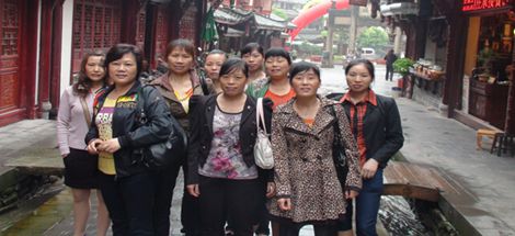 彩虹集團日化分公司員工赴青城后山休假