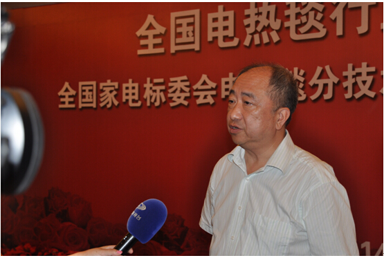中國電器副秘書長陳剛接受采訪